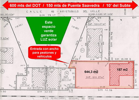 Inversion-Inmobiliaria-Buenos-Aires-Plano-del-lote-con-indicaciones-de-distancias-y-tiempos