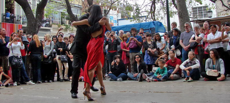 Private tour Buenos Aires street Tango dancers