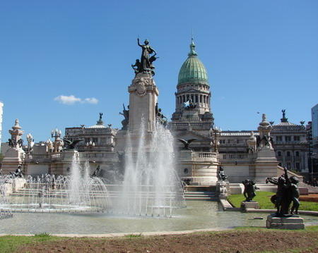 Private tour guide buenos aires view of the national congress