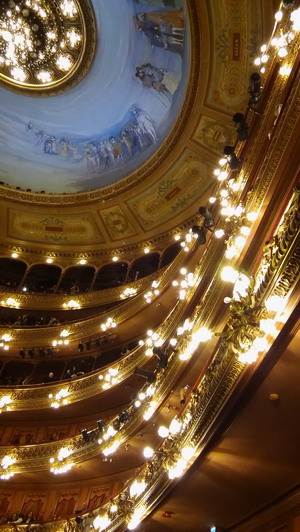 Private tour guide in Buenos Aires Teatro Colon Opera House balconies